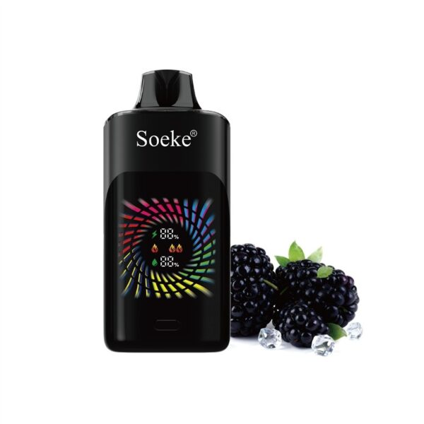 03.-Blackberry-Ice-黑莓冰.jpg Soeke S9 28000 Puffs-Blackberry Ice