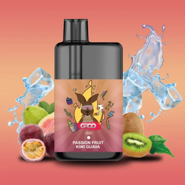 322BAB03-0389-91FD-CB31-B2E462468007.webp GROO MAX – Passion Fruit Kiwi Guava Ice
