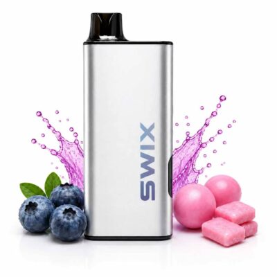 52fc85222accb7eb9b33052bea9e20a6 Swix Vape 9000 Puffs – Blueberry Bubble gum