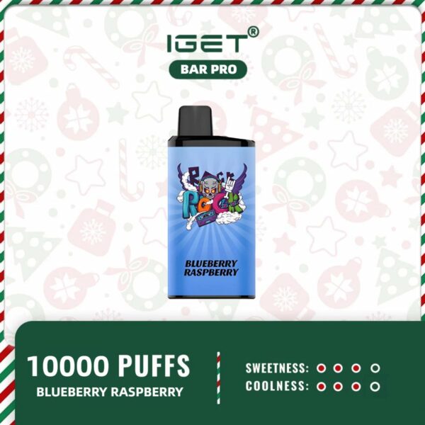 IGET-Bar-Pro-Blueberry-Raspberry-10000-puffs-IGET-Bars-Australia33.jpg IGET BAR PRO - Blueberry Raspberry