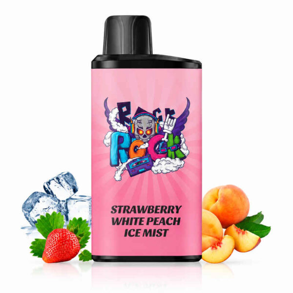 Strawberry-white-peach IGET BAR PRO – Strawberry White Peach Ice Mist