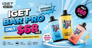iget bar pro price comparison showing genuine $65 pricing versus counterfeit products and retailer markups across Australia