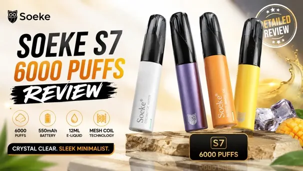 Soeke S7 6000 Puffs Review