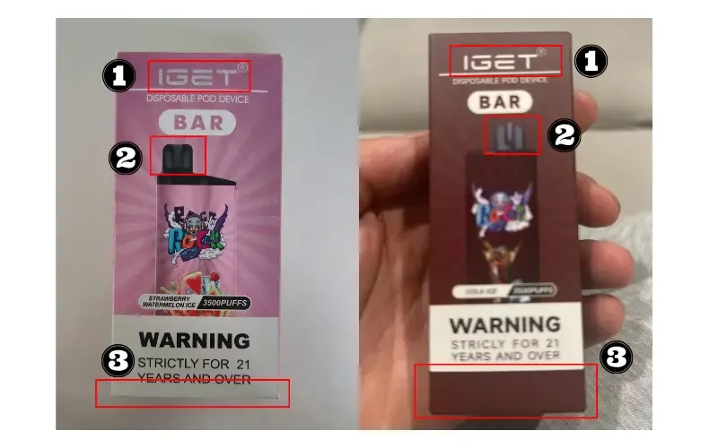 Strawberry Kiwi Authenticity Analysis strawberry kiwi iget bar pro authentic natural fruit versus artificial candy strawberry kiwi flavour comparison
