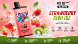 Anna testing strawberry kiwi iget bar pro with precision laboratory equipment in Melbourne testing facility