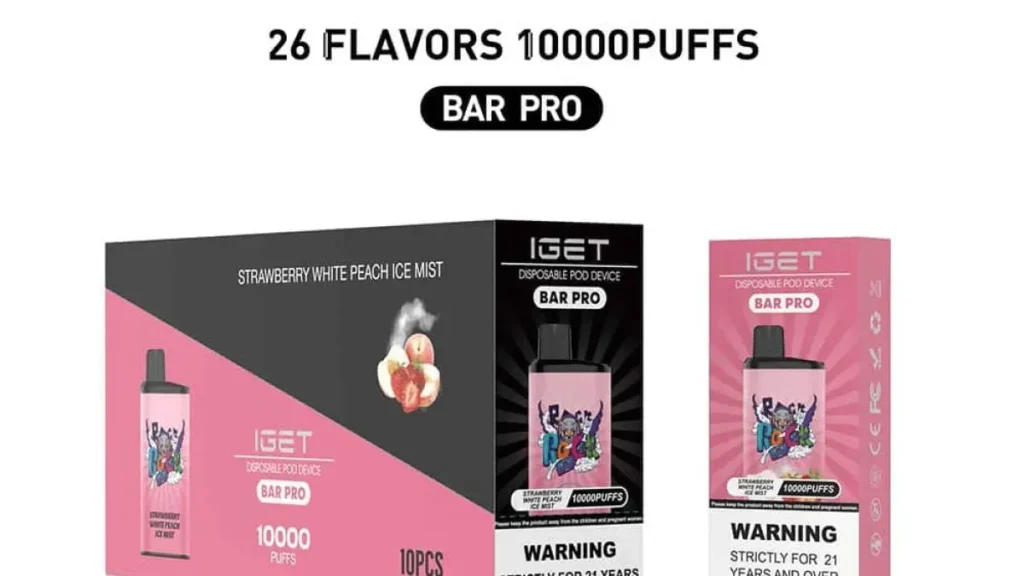 Technical cutaway diagram showing strawberry raspberry iget bar pro internal hardware with 1.2 ohm mesh coil optimized for dual berry compound vaporization temperatures