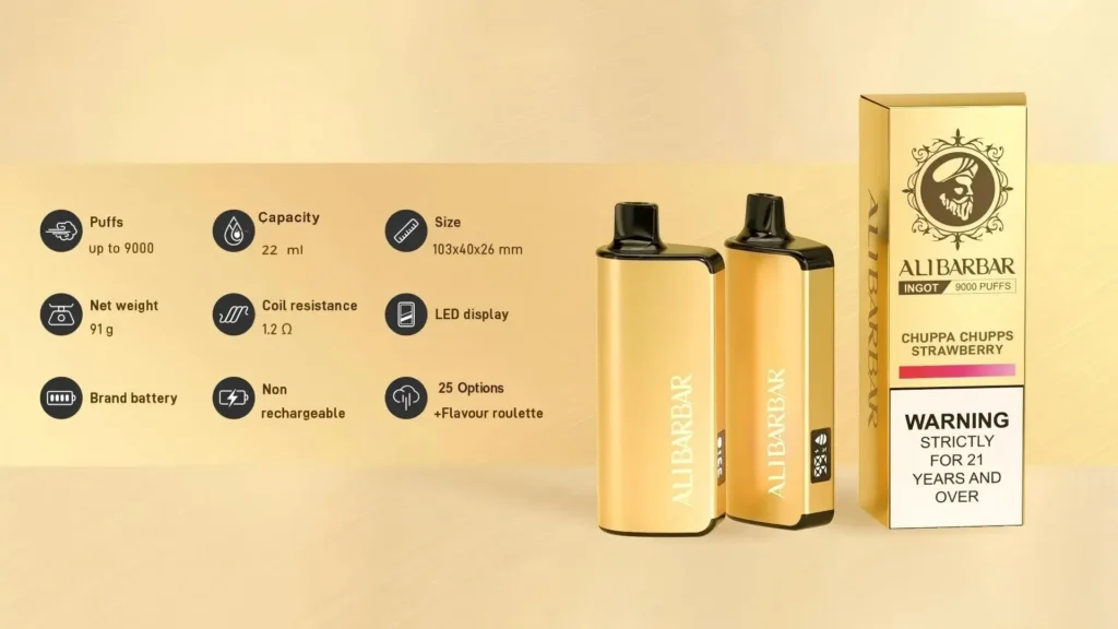 Value Analysis mango magic alibarbar value analysis showing cost per puff cost per day and 16 day lifespan versus competitors