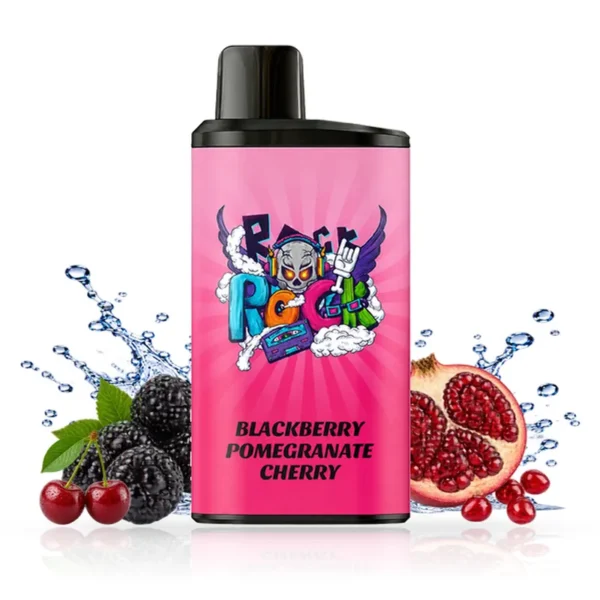 blackberry-pomegranate-cherry-water IGET BAR PRO - Blackberry Pomegranate Cherry